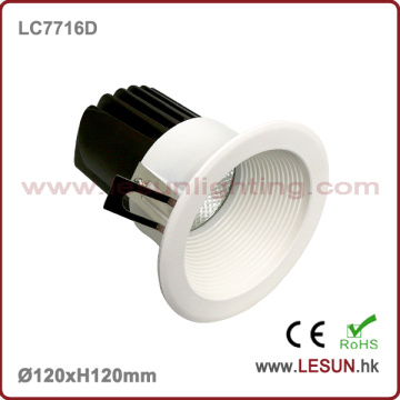 New Product 12W LED Recessed Downlight with White Color LC7716D